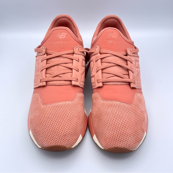 NEW BALANCE | Men’s Lux 247 ‘Dawn til Dusk’ Sneaker in Rose/Sea Salt | Size 9 - Picture 4 of 13